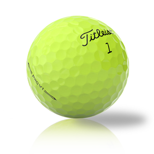 Custom Titleist Pro V1 2023 Yellow Used Golf Balls - Halfpricegolfballs.com
