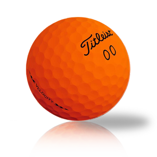 Custom Titleist Velocity Orange 2020 - Half Price Golf Balls - Canada's Source For Premium Used Golf Balls