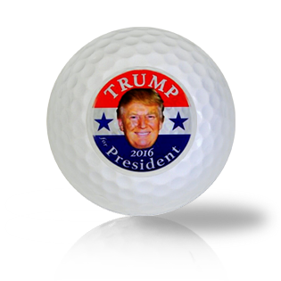 Trump 2016 Campaign Golf Balls - Half Price Golf Balls - Canada's Source For Premium Used & Recycled Golf Balls