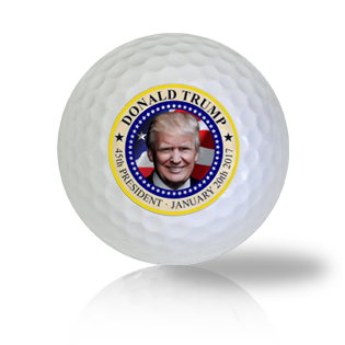 Donald Trump #45 President Golf Balls - Half Price Golf Balls - Canada's Source For Premium Used & Recycled Golf Balls