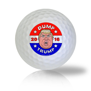 Dump Trump In The Dumpster Golf Balls - Half Price Golf Balls - Canada's Source For Premium Used & Recycled Golf Balls