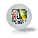 Donald Trump Who Wore Their Hair Better? Golf Balls - Half Price Golf Balls - Canada's Source For Premium Used & Recycled Golf Balls