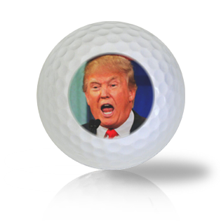 Donald Trump Live and Loud Logo Golf Balls - Half Price Golf Balls - Canada's Source For Premium Used & Recycled Golf Balls