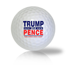 Donald Trump and Mike Pence Campaign Golf Balls - Half Price Golf Balls - Canada's Source For Premium Used & Recycled Golf Balls