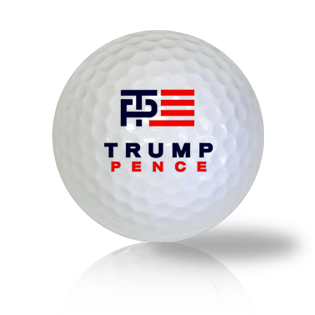 Donald Trump and Mike Pence Campaign Golf Balls - Half Price Golf Balls - Canada's Source For Premium Used & Recycled Golf Balls