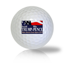 Donald Trump and Mike Pence Campaign Flag Golf Balls - Half Price Golf Balls - Canada's Source For Premium Used & Recycled Golf Balls