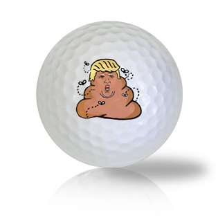 Donald Trump Pile of Garbage Golf Balls - Half Price Golf Balls - Canada's Source For Premium Used & Recycled Golf Balls