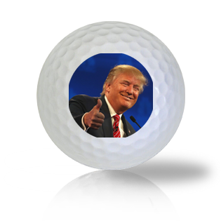 Donald Trump Giving a Thumbs Up Golf Balls - Half Price Golf Balls - Canada's Source For Premium Used & Recycled Golf Balls