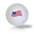 America Flag Golf Balls - Halfpricegolfballs