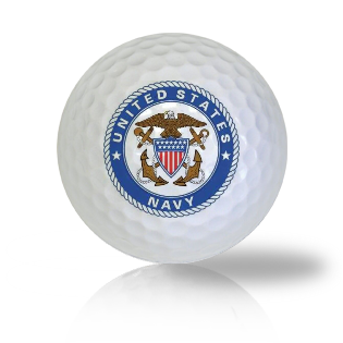 US Navy Emblem Golf Balls - Half Price Golf Balls - Canada's Source For Premium Used & Recycled Golf Balls