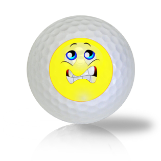 Uhh...I'm Not Sure Emoticon Golf Balls - Half Price Golf Balls - Canada's Source For Premium Used & Recycled Golf Balls