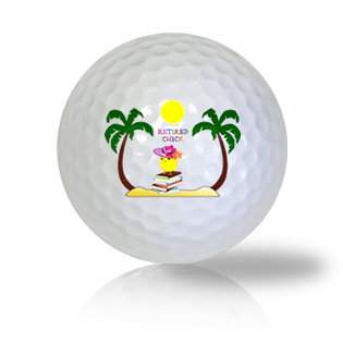 Retired To The Beach Golf Balls - Half Price Golf Balls - Canada's Source For Premium Used & Recycled Golf Balls