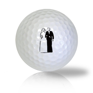 Bride & Groom Golf Balls - Half Price Golf Balls - Canada's Source For Premium Used & Recycled Golf Balls