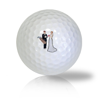 Bride & Groom Golf Balls - Half Price Golf Balls - Canada's Source For Premium Used & Recycled Golf Balls