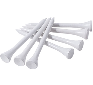 2 3/4 Inch White Golf Tees - Halfpricegolfballs