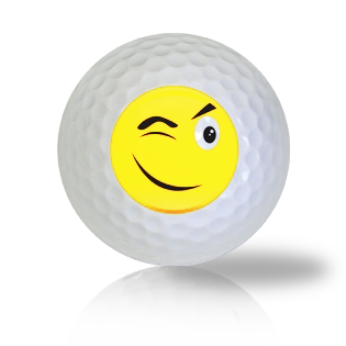 Sly Wink Emoticon Golf Balls - Half Price Golf Balls - Canada's Source For Premium Used & Recycled Golf Balls