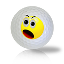 Yelling Emoticon Golf Balls - Half Price Golf Balls - Canada's Source For Premium Used & Recycled Golf Balls