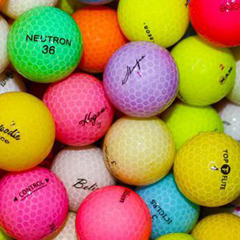 Assorted Colour Crystal Mix - Half Price Golf Balls - Canada's Source For Premium Used Golf Balls