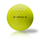 Custom Bridgestone Tour B X Yellow 2024 Used Golf Balls - Halfpricegolfballs.com