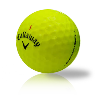 Callaway Chrome Soft Yellow - Halfpricegolfballs