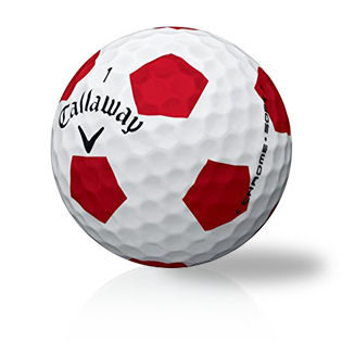 Callaway Chrome Soft X Truvis Red - Half Price Golf Balls - Canada's Source For Premium Used & Recycled Golf Balls