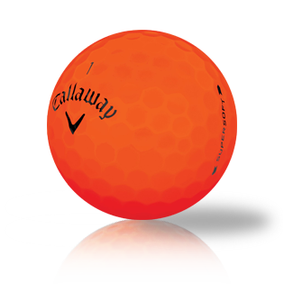 Callaway Supersoft Bold Orange 2019 Used Golf Balls - Foundgolfballs.com