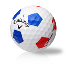 Callaway Chrome Soft X Truvis Red Blue - Half Price Golf Balls - Canada's Source For Premium Used & Recycled Golf Balls