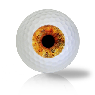 Bronze Eye Ball Golf Balls - Halfpricegolfballs