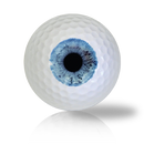 Crystal Blue Eye Ball Golf Balls - Halfpricegolfballs