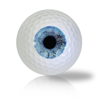 Crystal Blue Eye Ball Golf Balls - Halfpricegolfballs
