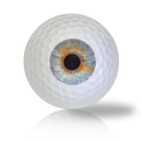 Grey Brown Eye Ball Golf Balls - Halfpricegolfballs