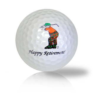 Happy Golfing Retirement Golf Balls - Half Price Golf Balls - Canada's Source For Premium Used & Recycled Golf Balls