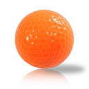 Custom New Orange Blank Balls - Half Price Golf Balls - Canada's Source For Premium Used & Recycled Golf Balls