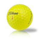 Custom Titleist DT TruSoft Yellow - Half Price Golf Balls - Canada's Source For Premium Used & Recycled Golf Balls
