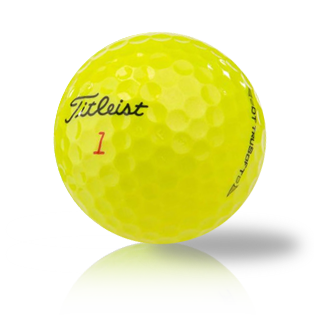 Custom Titleist DT TruSoft Yellow - Half Price Golf Balls - Canada's Source For Premium Used & Recycled Golf Balls