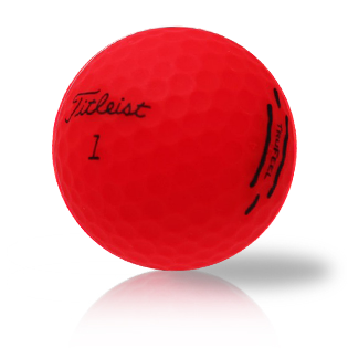 Custom Titleist TruFeel Red - Half Price Golf Balls - Canada's Source For Premium Used Golf Balls