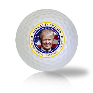 President Donald Trump Official Seal Golf Balls - Half Price Golf Balls - Canada's Source For Premium Used & Recycled Golf Balls
