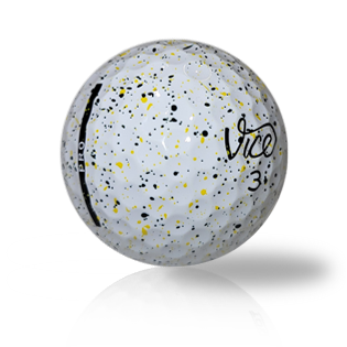 Vice Pro Drip Yellow And Black Used Golf Balls - Halfpricegolfballs.com