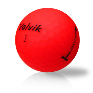 Volvik Vivid Red - Halfpricegolfballs